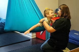 Staff With a Child